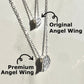 always near angel wing necklace