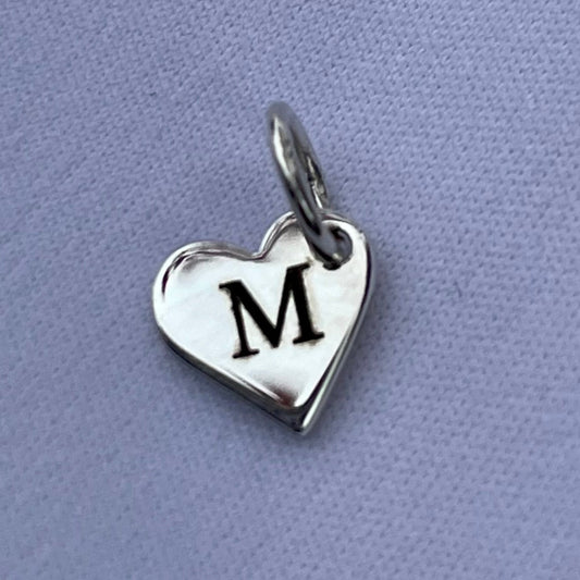 add a pendant- engraved heart