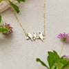 Three Little Birds Necklace