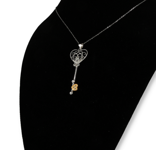 The Key to the Heart Necklace