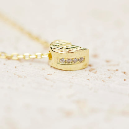 Always Near Angel Wing Necklace