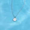 Seashell Cross Necklace / Summershine