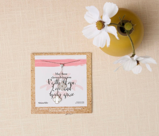 Clovers of God's Grace Necklace