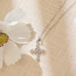 Beauty of the Cross Victorian Style Necklace