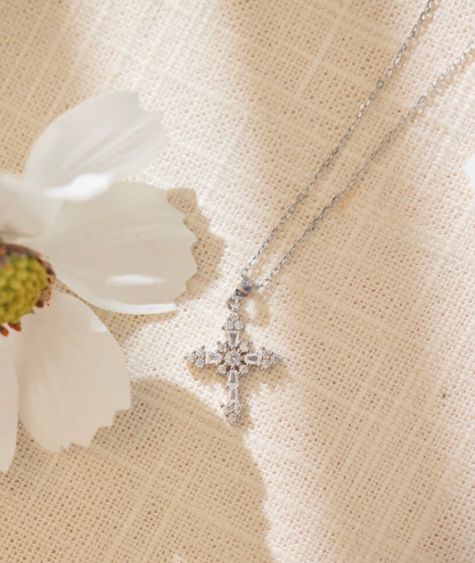 Beauty of the Cross Victorian Style Necklace