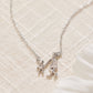 Family is a Blessing Silhouette Necklace (Pick Your Family Size)