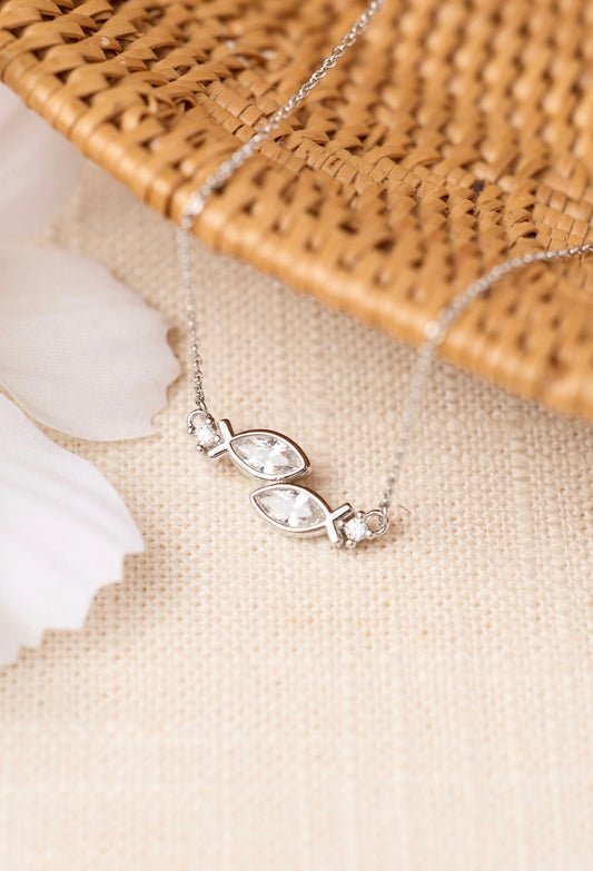 Follow Me Ichthus Necklace