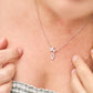 Jesus Fish and Cross Necklace