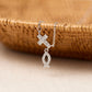 Jesus Fish and Cross Necklace