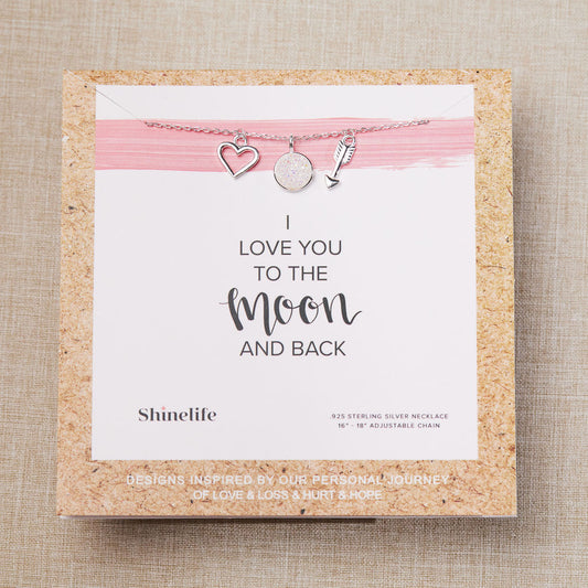 Moon & Back Necklace