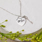 Let God Heart and Key Necklace