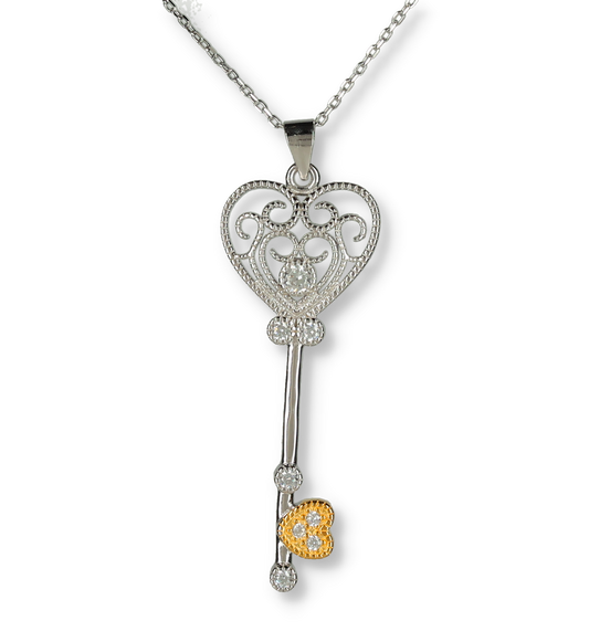 The Key to the Heart Necklace