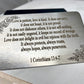 custom message wallet  card