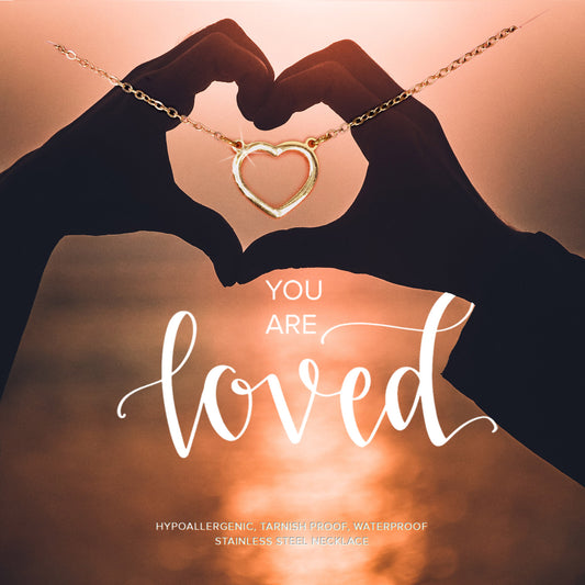 you are loved necklace / summershine