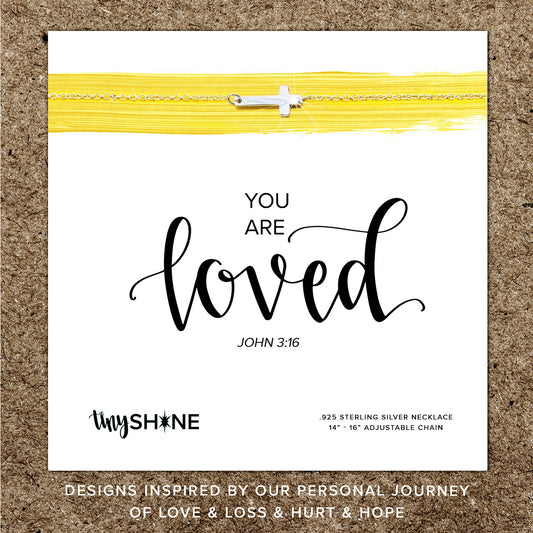you are loved necklace ~ youth
